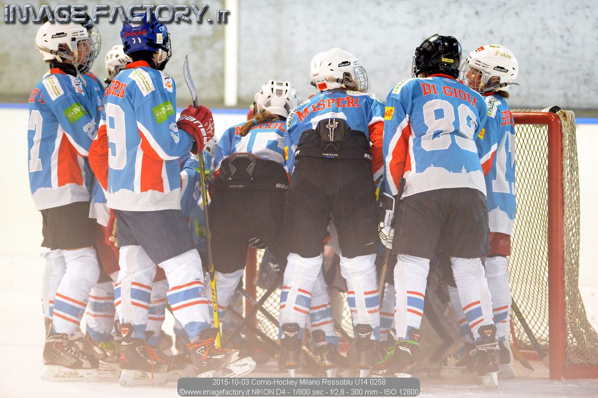 2015-10-03 Como-Hockey Milano Rossoblu U14 0258
